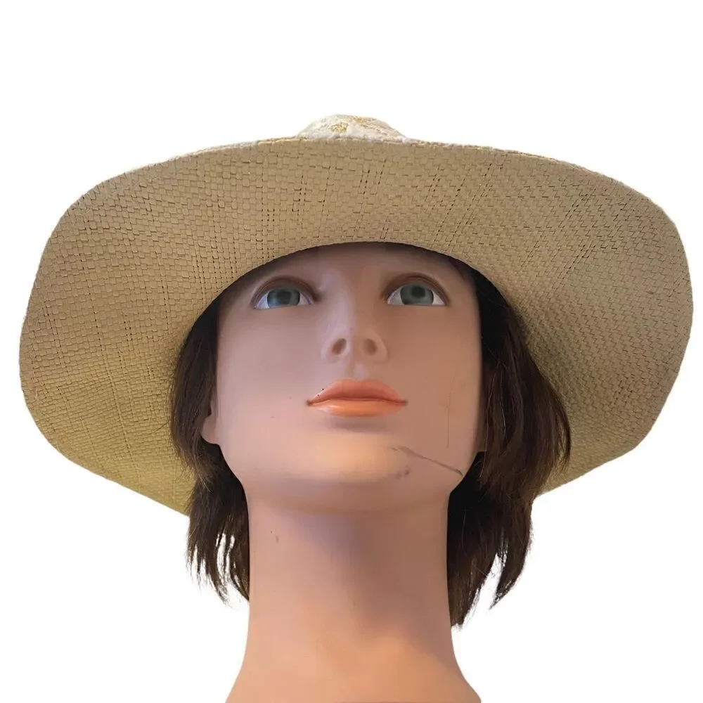 BCBGeneration lace Panama Hat - Picture 5 of 12